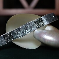 Cango & Rinaldi Swarovski  karkötő ezüst