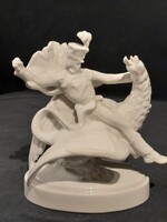 Herendi János vitéz hibátlan porcelán jelzett