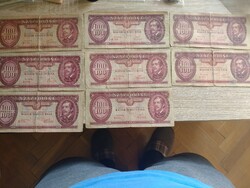 8db 1949-es 100 forint
