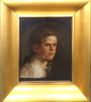 Ferenczy Károly (1862-1917) : Fiatal hölgy