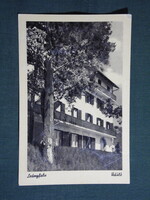 Képeslap,Leányfalu,MAHART üdülő látkép,részlet,1956-