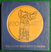 Ferenczy Béni művészérmei (minikönyv), sorszámozott