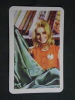 Kártyanaptár,ÁFÉSZ rövidáru méteráru áruház,szaküzletek,női modell, 1971   (9)