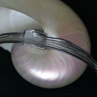 Cango & Rinaldi Swarovski  karkötő ezüst