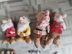 Hófehérke és a 7 törpe plüss