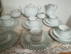 Francia /Limoges/ porcelán teás készlet