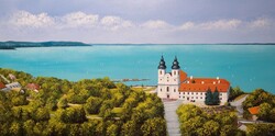 Tihanyi látkép - festmény