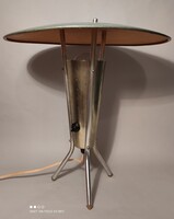 Mid Century Tripod asztali lámpa UFO pazar állapot