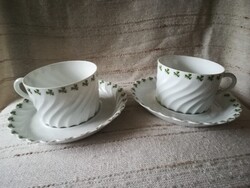 Francia /Limoges/ porcelán teás szett