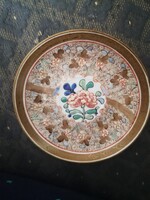 Cubash patterned enamel bowl (Fischer Vilmos?)