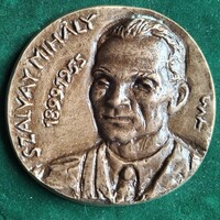 Szabó Iván: Szalvai Mihály honvéd altábornagy, országgyűlési képviselő, érem, plakett