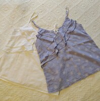 H&M Madeira vászon 2db.topp mérete S
