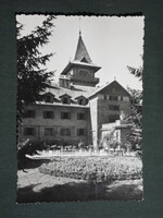 Képeslap,Mátraháza,Honvéd üdülő,szálló látkép,részlet,1959-