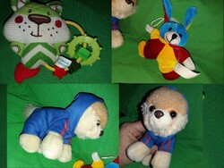 Retro MINŐSÉGI plüss játék figura csomag 3 db EGYBEN szép állapot a képek szerint