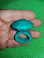 Retro gumi gyémántgyűrű alakú RADÍRGUMI szép állapot a képek szerint