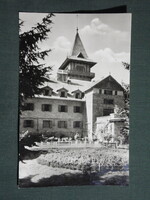 Képeslap,Mátraháza,Honvéd üdülő,szálló látkép,részlet,1959-