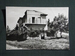 Képeslap,Miskolctapolca fürdő,barlangfürdő,üdülő látkép,részlet, 1959-