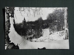 Képeslap,Mátraháza,Honvéd üdülő,szálló látkép,részlet,1963-