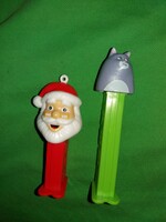 Retro PEZ cukorkadagoló MESE figura pár MIKULÁS és kis kedvencek CHLOE DARABRA a képek szerint