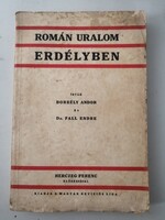 BORBÉLY ANDOR, DR. FALL ENDRE - ROMÁN URALOM ERDÉLYBEN 1936 - RITKA,BETILTOTT KÖNYV