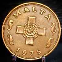 Málta 1 cent, 1975 B14E3