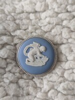Vintage Wedgwood kámea ezüst bross
