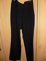 Elegáns, jó minőségű alkalmi fekete nadrág, 38-as