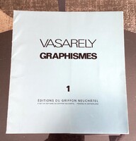 Vasarely Viktor(1908-1997): Grahismes 1. Mappa. Részben jelzett!