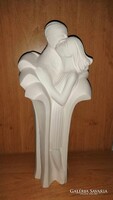 Világhy Árpád szerelmespár szobor, figura - 37 cm magas