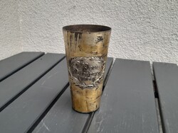 1906.Nünberg fém jelzett emlék pohár