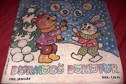 1985. január DÖRMÖGŐ DÖMÖTÖR KULT GYERMEK ÚJSÁG HAVILAP a képek szerint