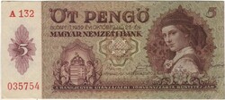 5 pengő 1939 6.