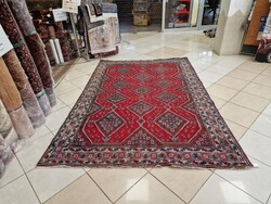 Hamadan motívumos 197x290 kézi gyapjú perzsa szőnyeg BFZ813