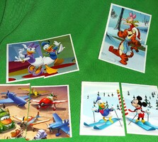 Retro DISNEY - PANINI albumba ragasztható mesefigurás matricák 24 db EGYBEN képek szerint