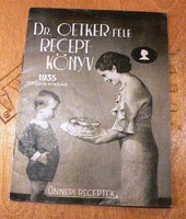 DR. OETKER FÉLE RECEPTKÖNYV 1935 ÖTÖDIK KIADÁS