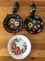 Gránit falitányér, korsó szett