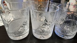6 darab Whiskey-s pohár