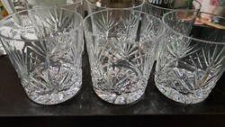 6 darab Whiskey-s pohár