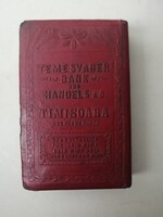 TEMESVARER BANK UND HANDELS AG - TIMISOARA - PÉNZPERSELY