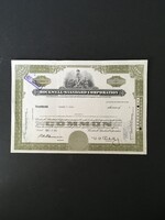 Amerika Rockwell Manufacturing Company Részvényigazolás 1966.