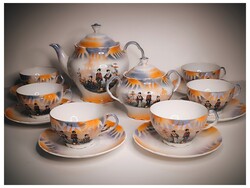 Victoria China Czechoslovakia teás szett