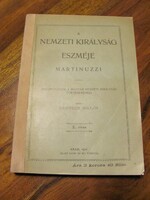 Krenner Miklós A nemzeti királyság eszméjének kialakulása - 1900 Arad dedikált (ritka könyv)