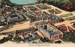 Képeslap:  Versailles.
