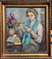 Tokay Ilona / Olvasó lány
