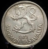 Finnország 1 márka, 1973 B16B3