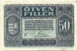 50 fillér 1920 3.