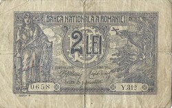 2 lei 1915 Románia 3.