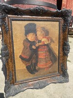 Boemm Ritta 1868-1948, Babák festmény
