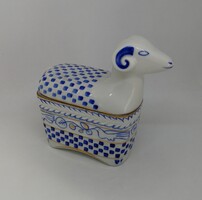 Hollóházi porcelán kos!