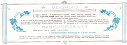 Meghívó: A Magyar Mérnök- és Építész- Egylet hangversenyt rendez, 1904 Budapest.